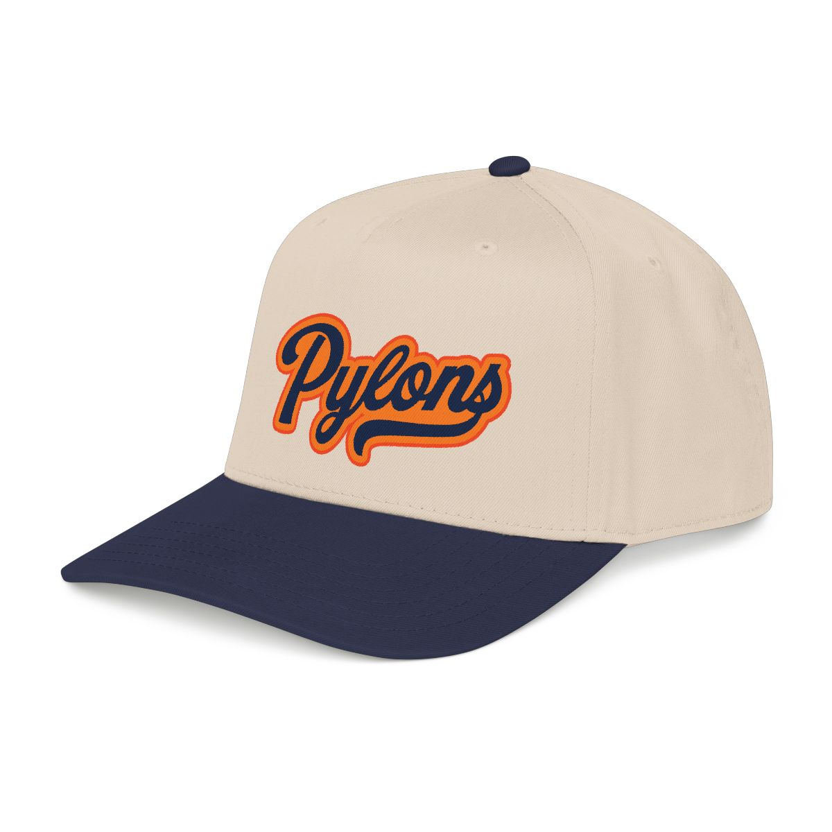 Navy and natural Pylons Two-Tone Hat